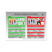 Load image into Gallery viewer, Safety and Danger Self-Care Chart - Unframed A2 Poster
